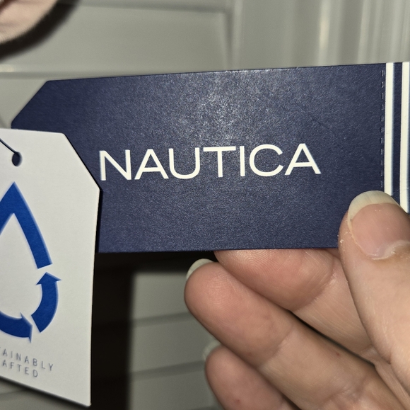 Nautica Women's M Gold Foil Tee NEW - Picture 10 of 14